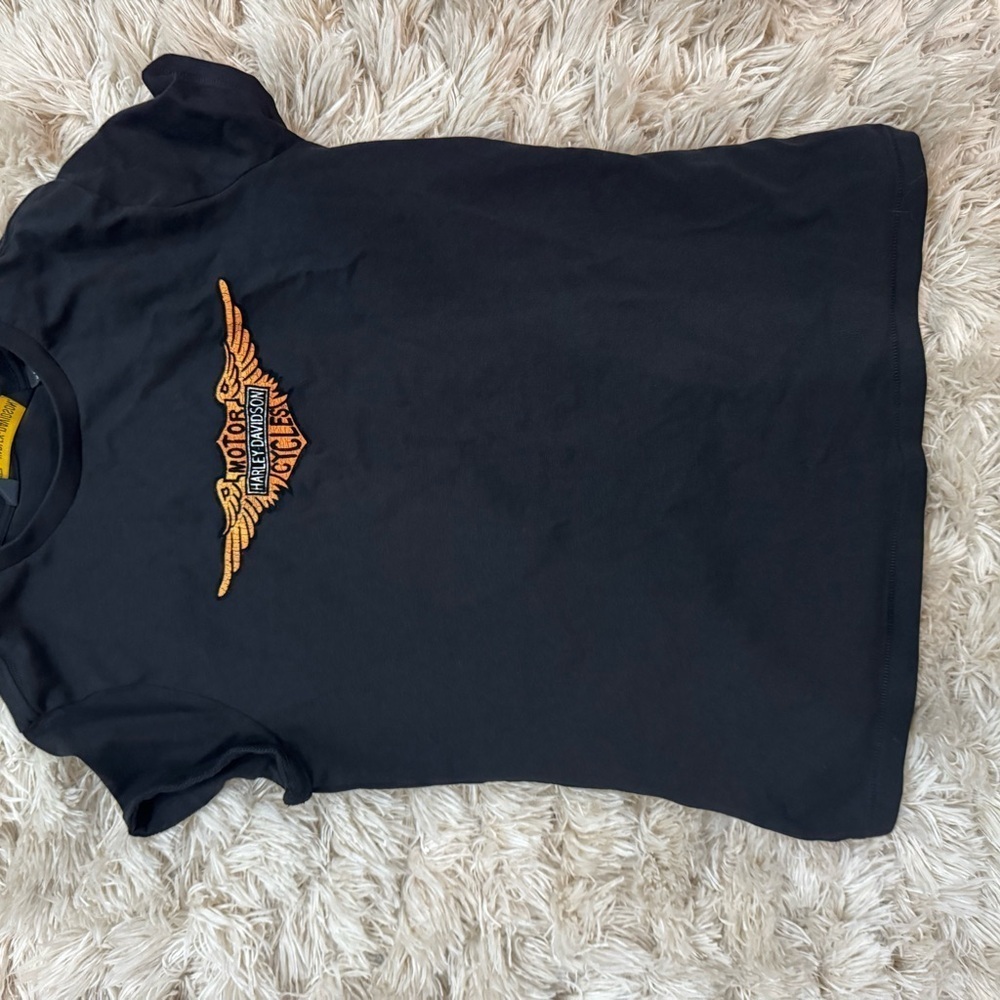 Harley-Davidson Wing Logo Tee | Size M women’s